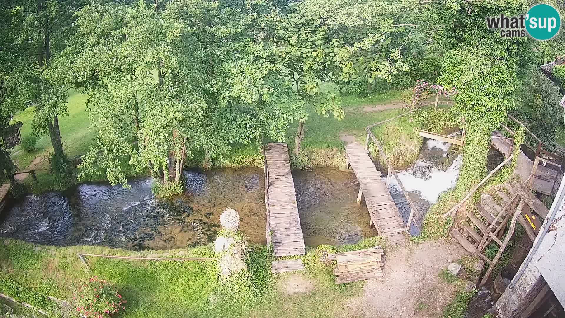 Jezera na rijeci Slunjčica u Rastokama