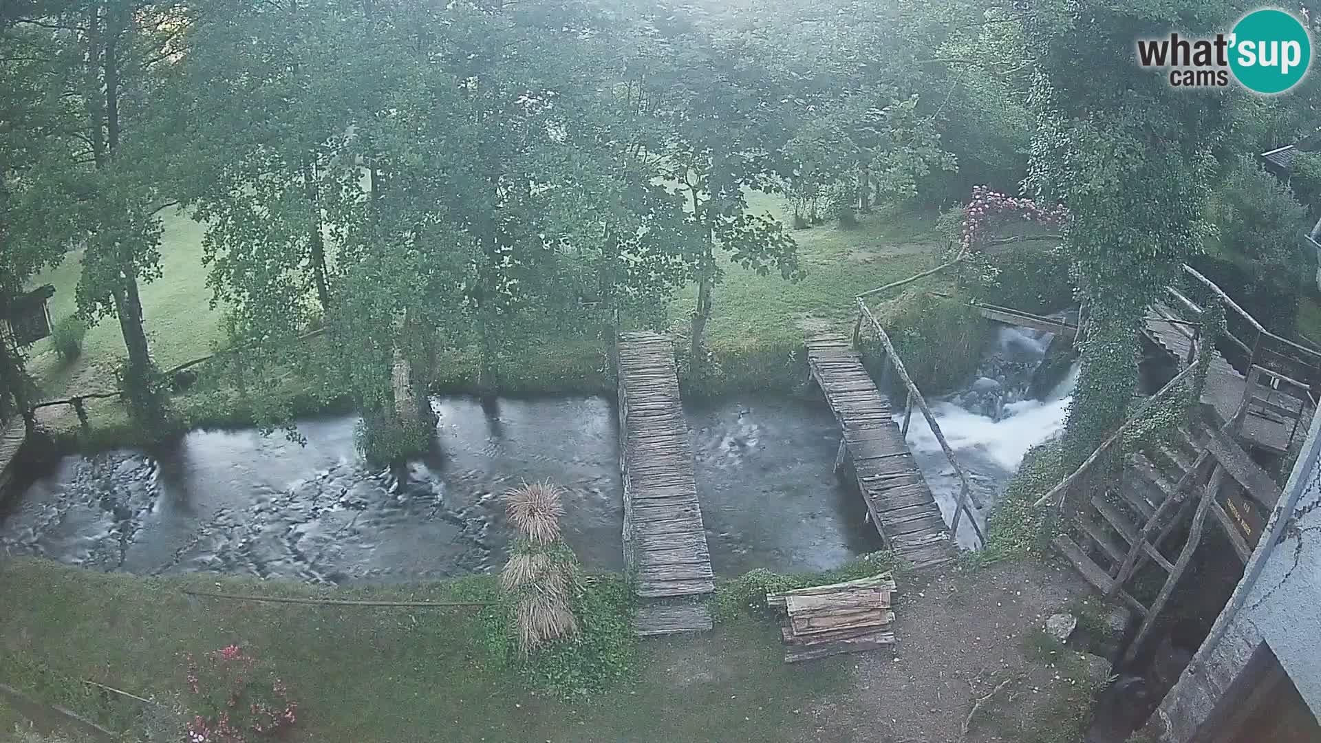 Laghi sul fiume Slunjčica a Rastoke