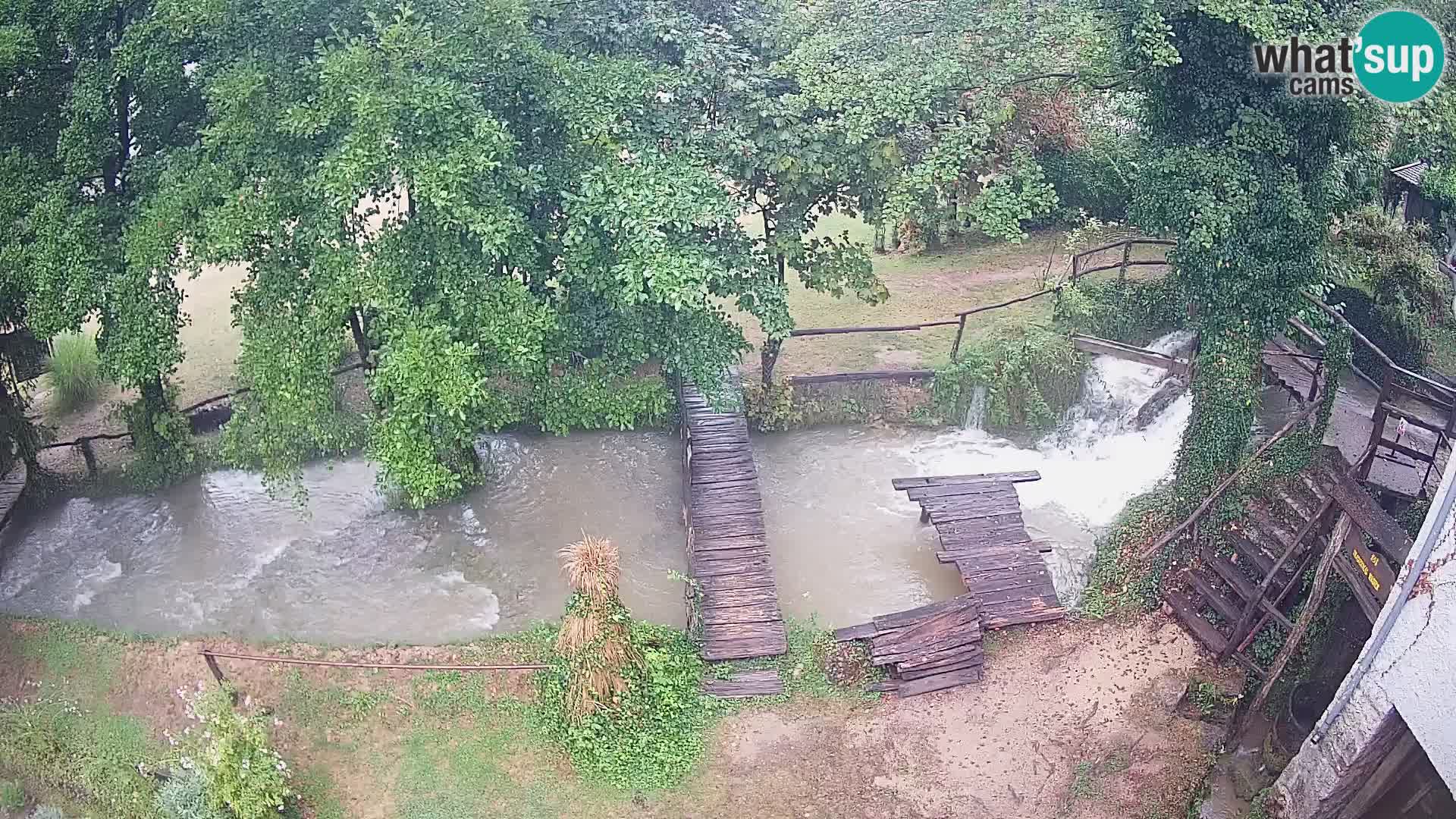 Lacs sur la rivière Slunjčica dans Rastoke