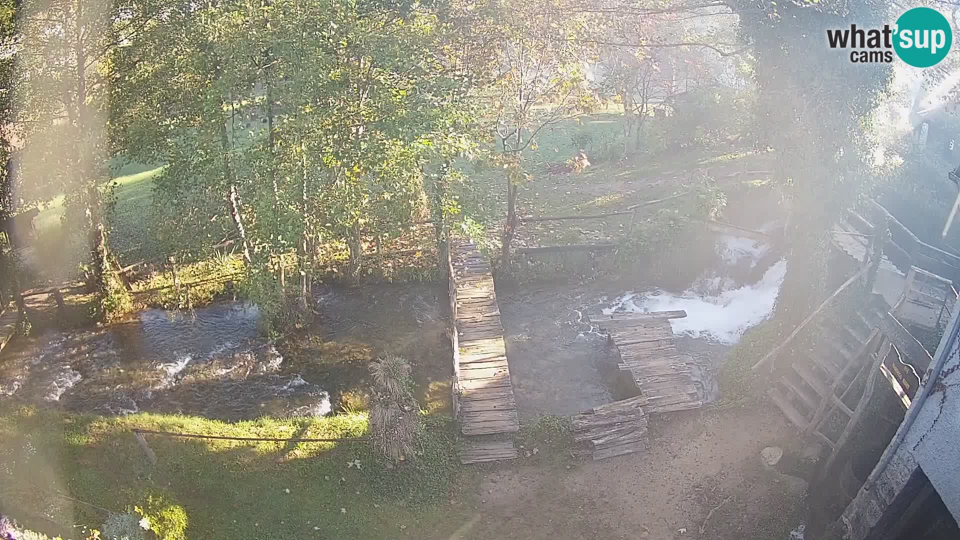 Lacs sur la rivière Slunjčica dans Rastoke