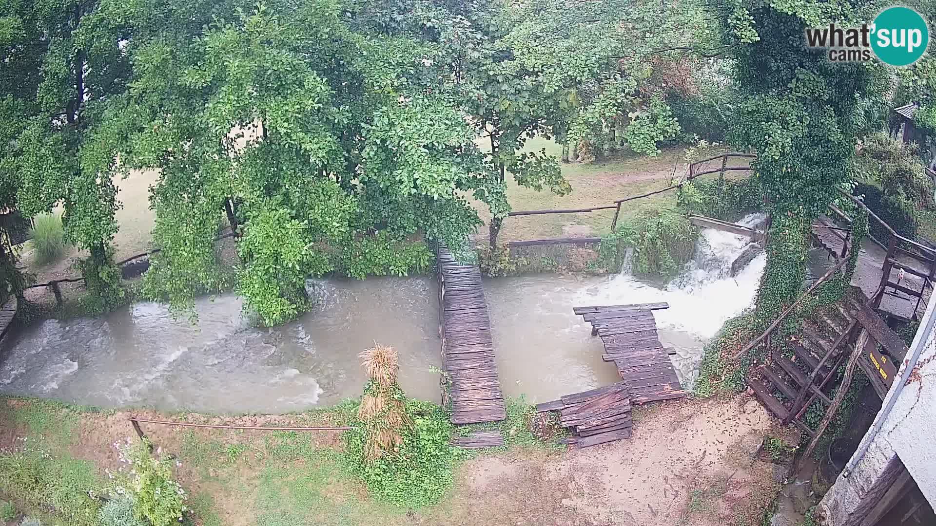 Lacs sur la rivière Slunjčica dans Rastoke