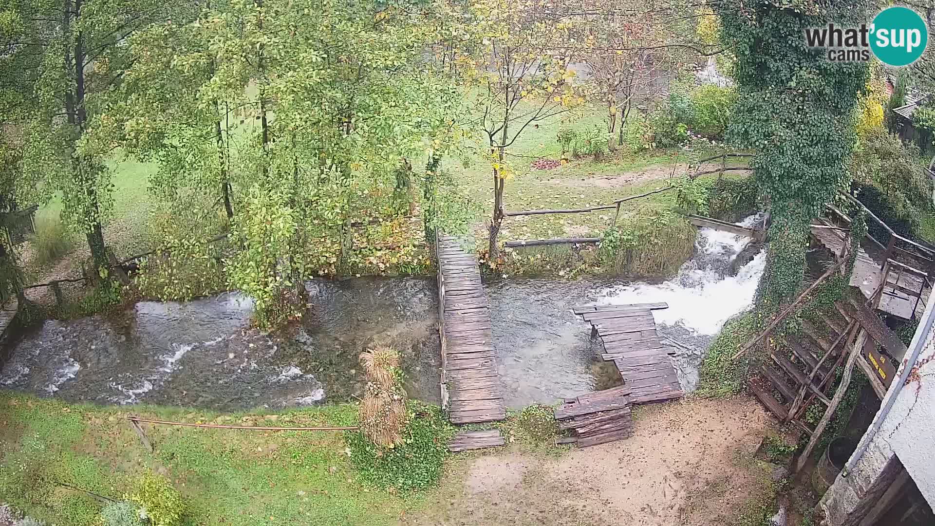 Jezera na reki Slunjčica v Rastokah