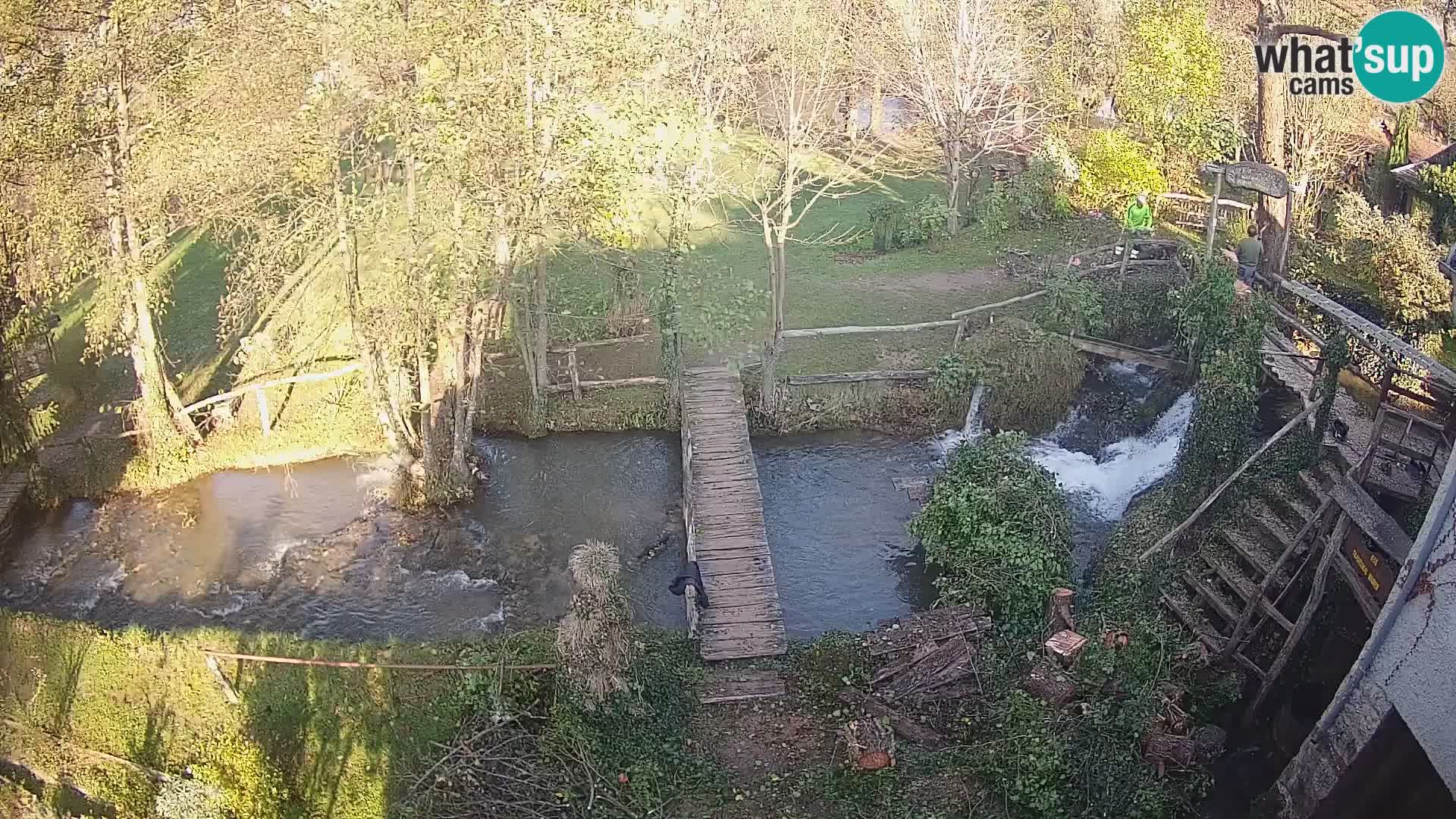 Jezera na reki Slunjčica v Rastokah