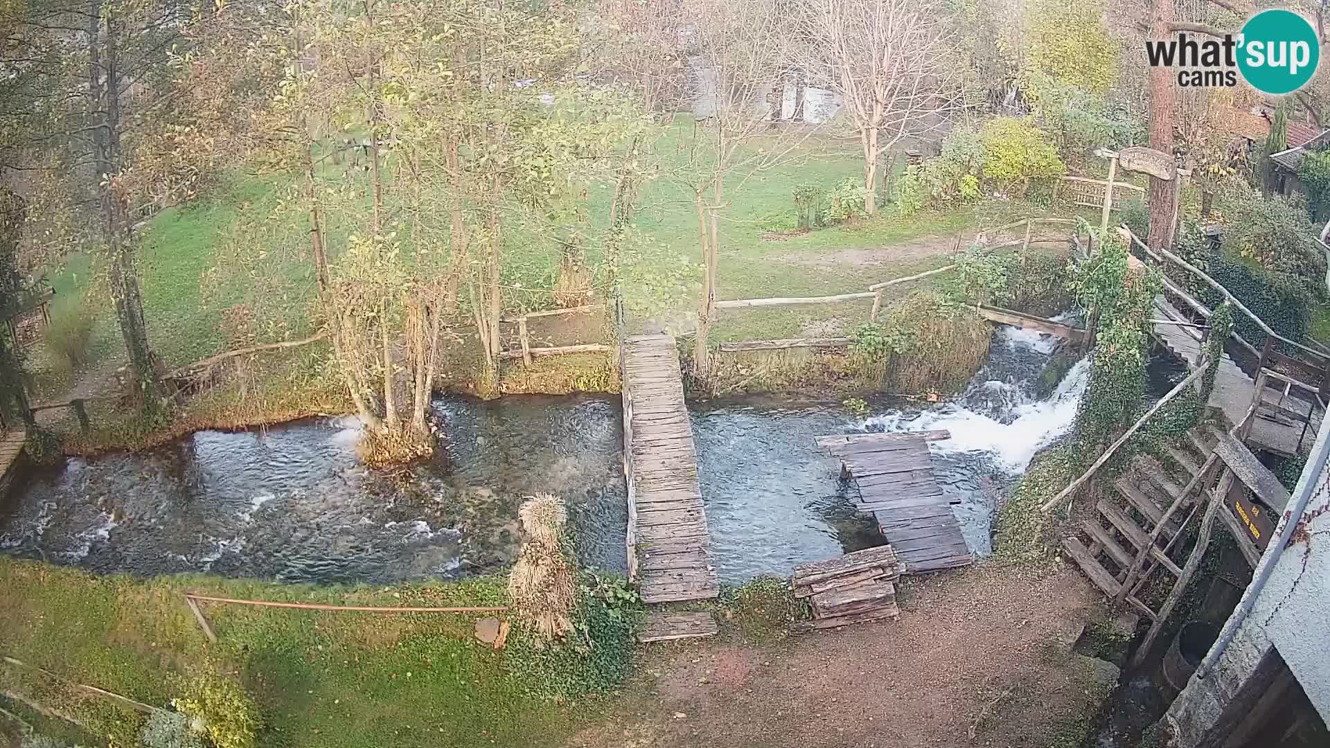 Jezera na reki Slunjčica v Rastokah