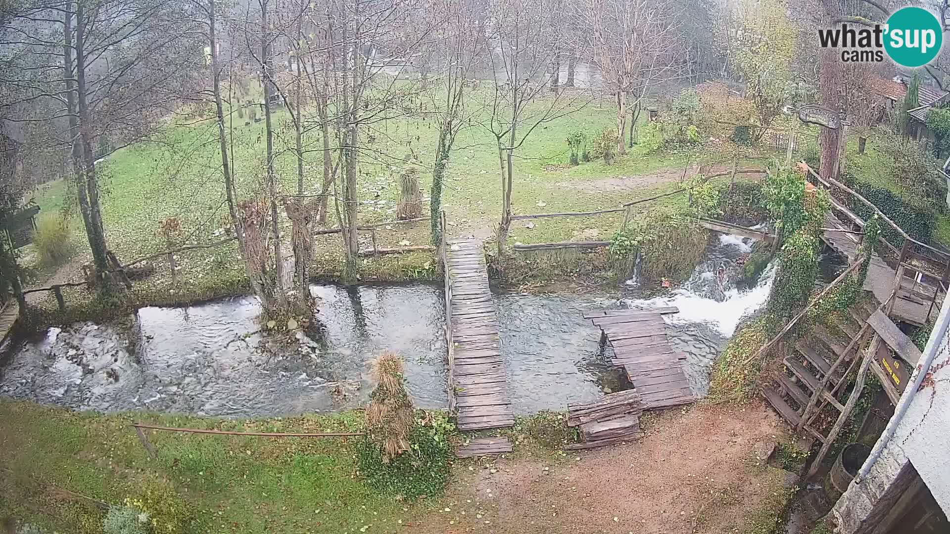 Jezera na reki Slunjčica v Rastokah