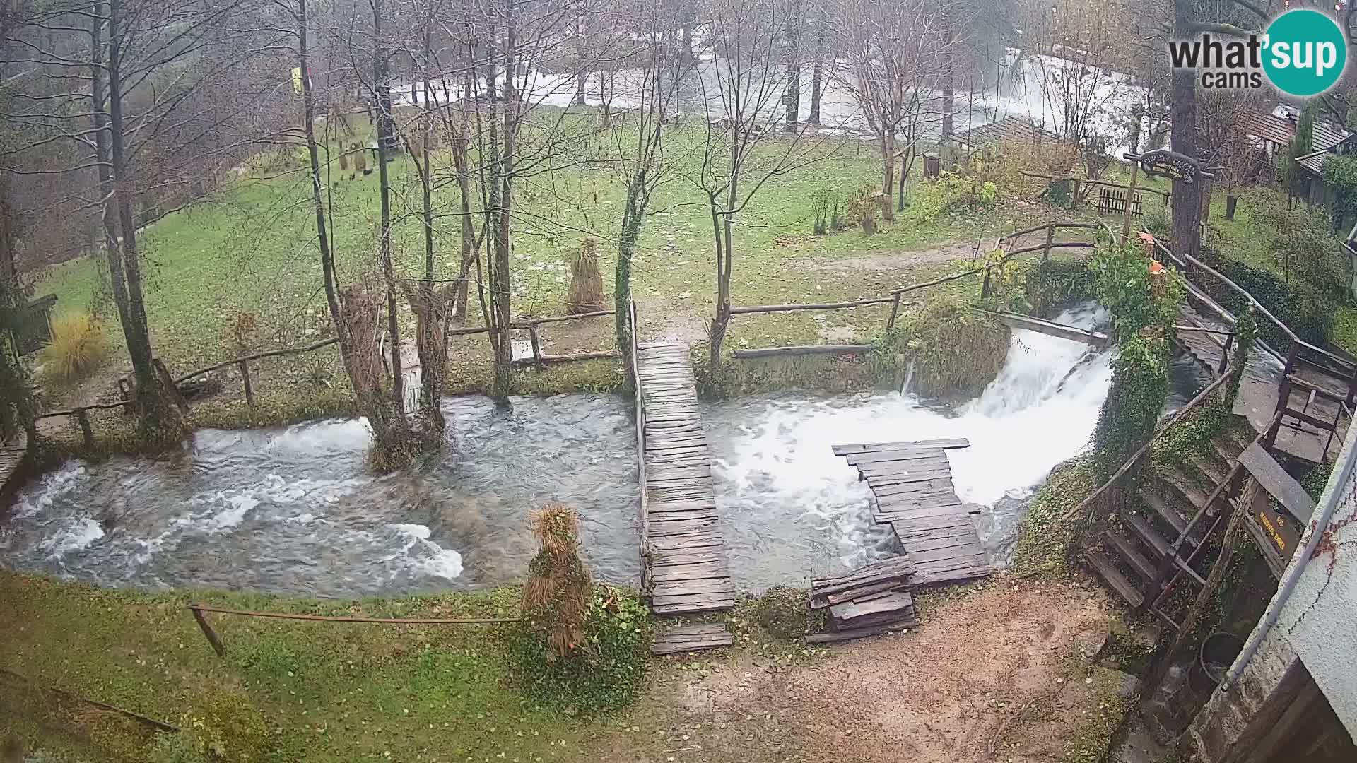 Laghi sul fiume Slunjčica a Rastoke