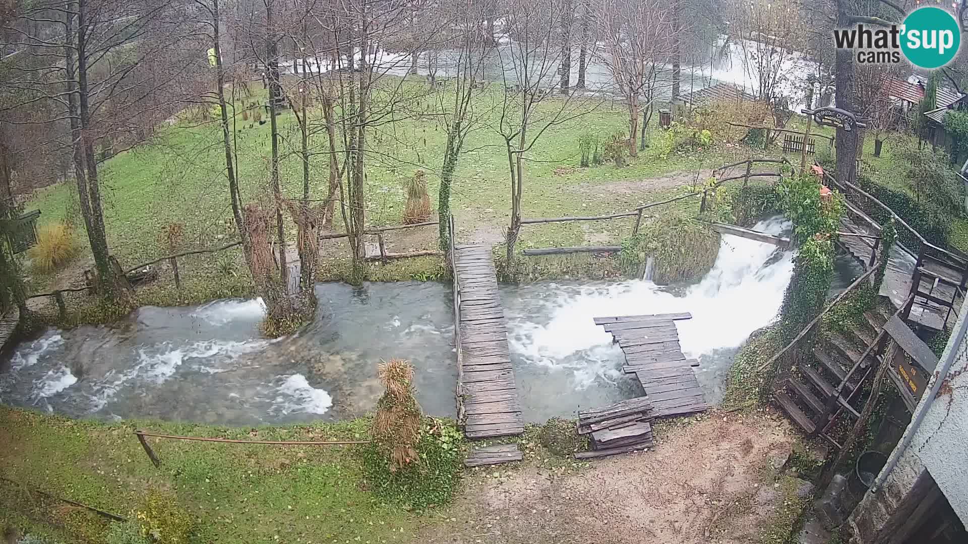 Laghi sul fiume Slunjčica a Rastoke