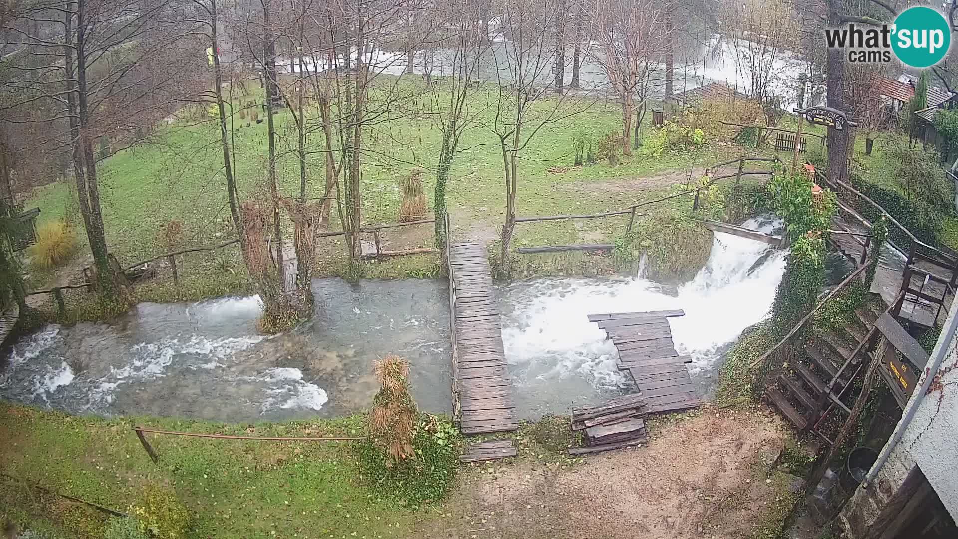 Laghi sul fiume Slunjčica a Rastoke