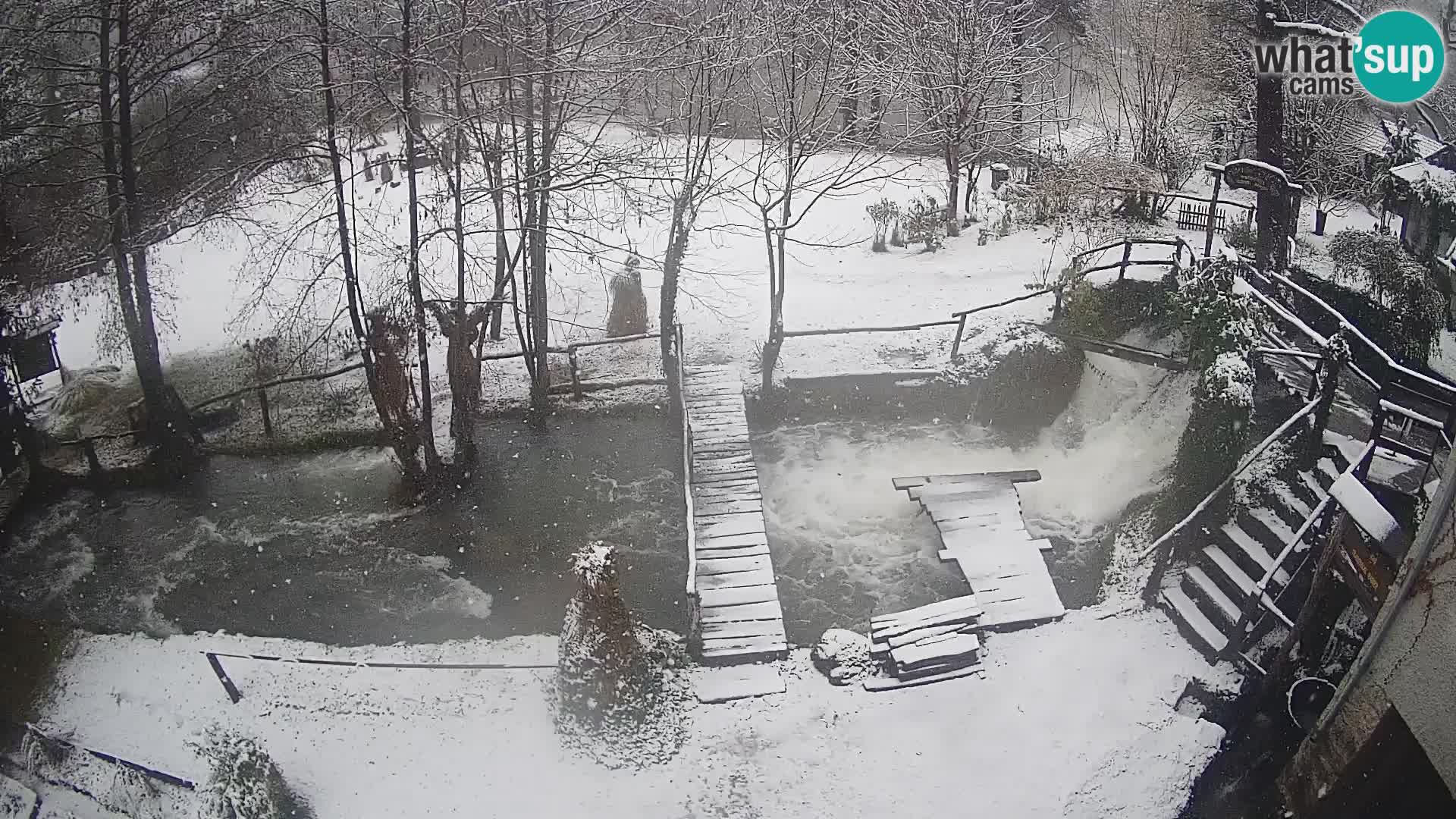 Laghi sul fiume Slunjčica a Rastoke