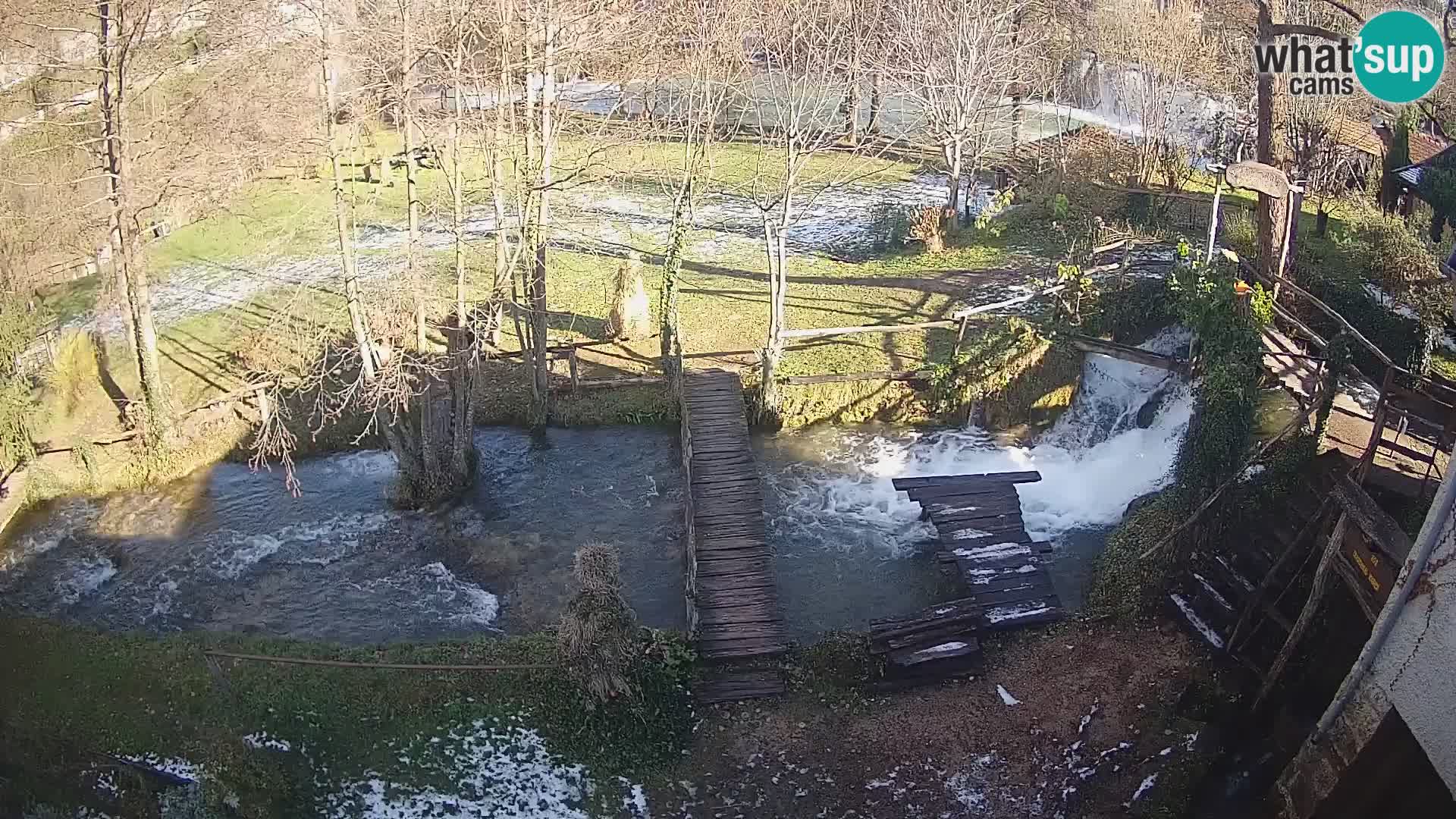 Jezera na reki Slunjčica v Rastokah