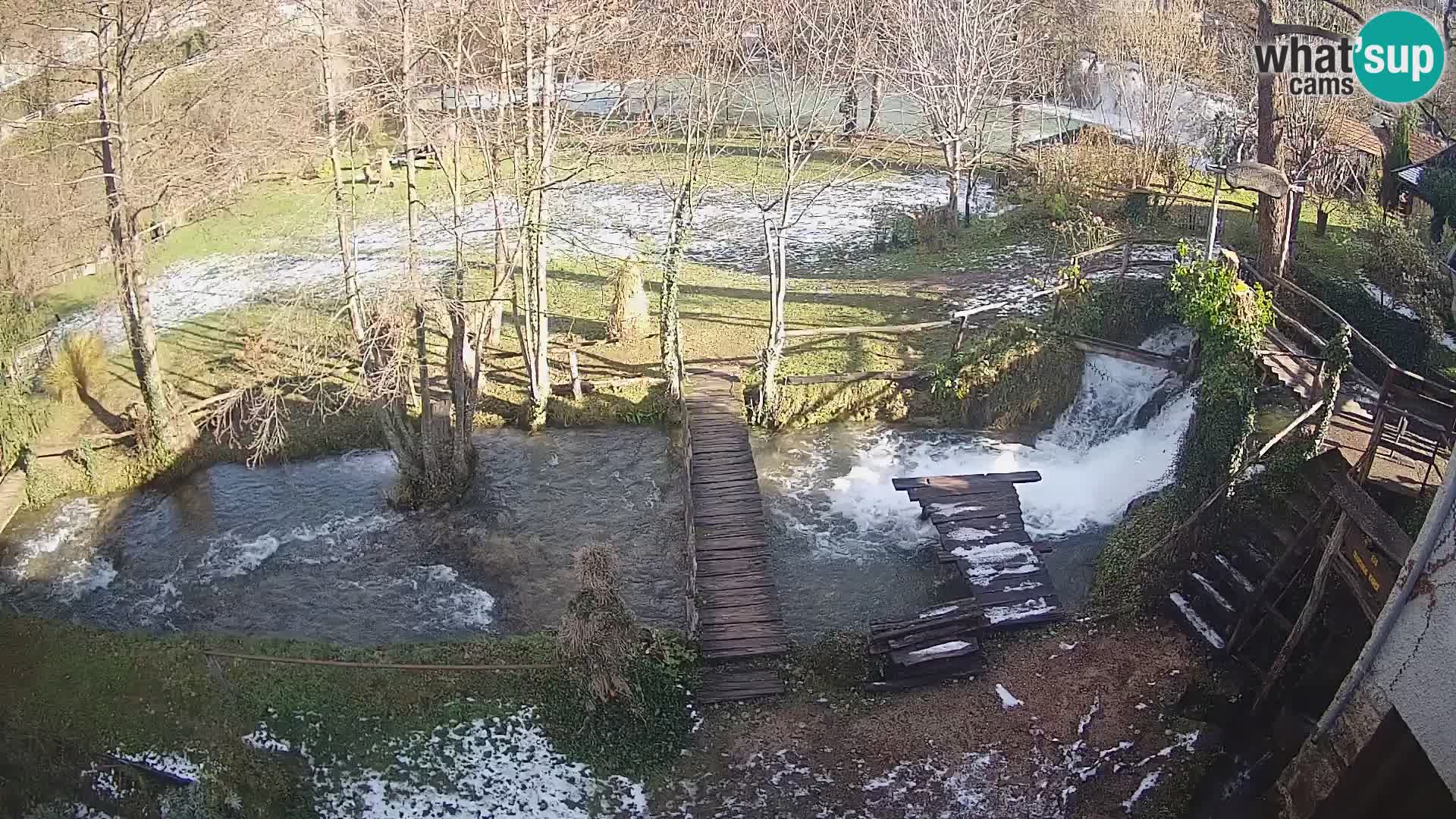 Laghi sul fiume Slunjčica a Rastoke