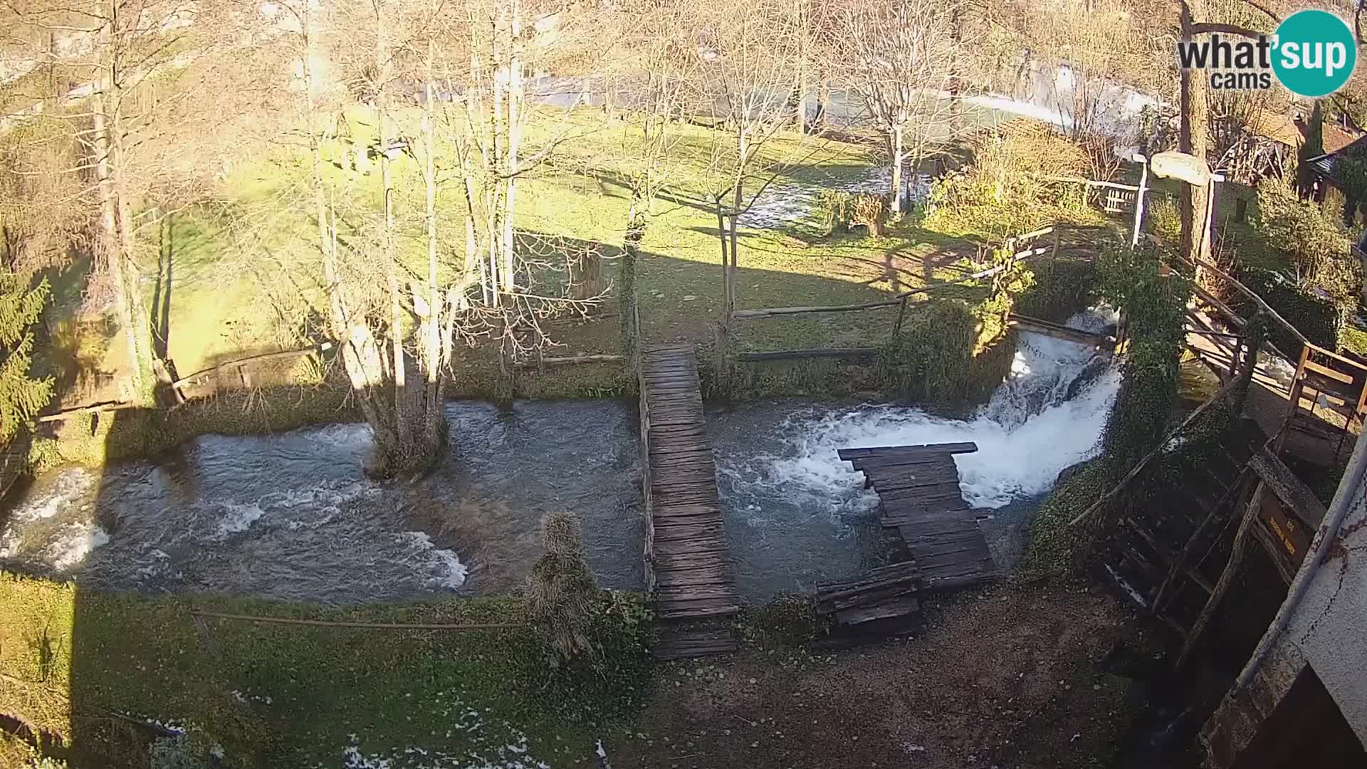 Jezera na rijeci Slunjčica u Rastokama