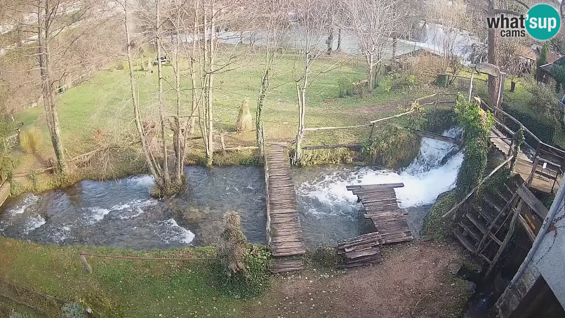 Jezera na reki Slunjčica v Rastokah