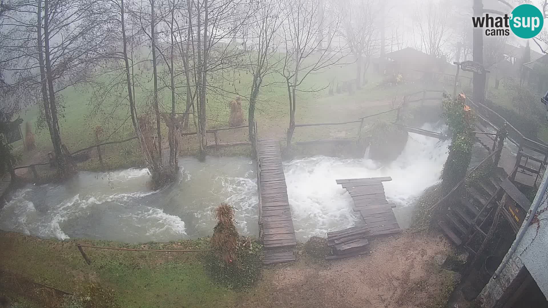 Lakes on the river Slunjčica in Rastoke