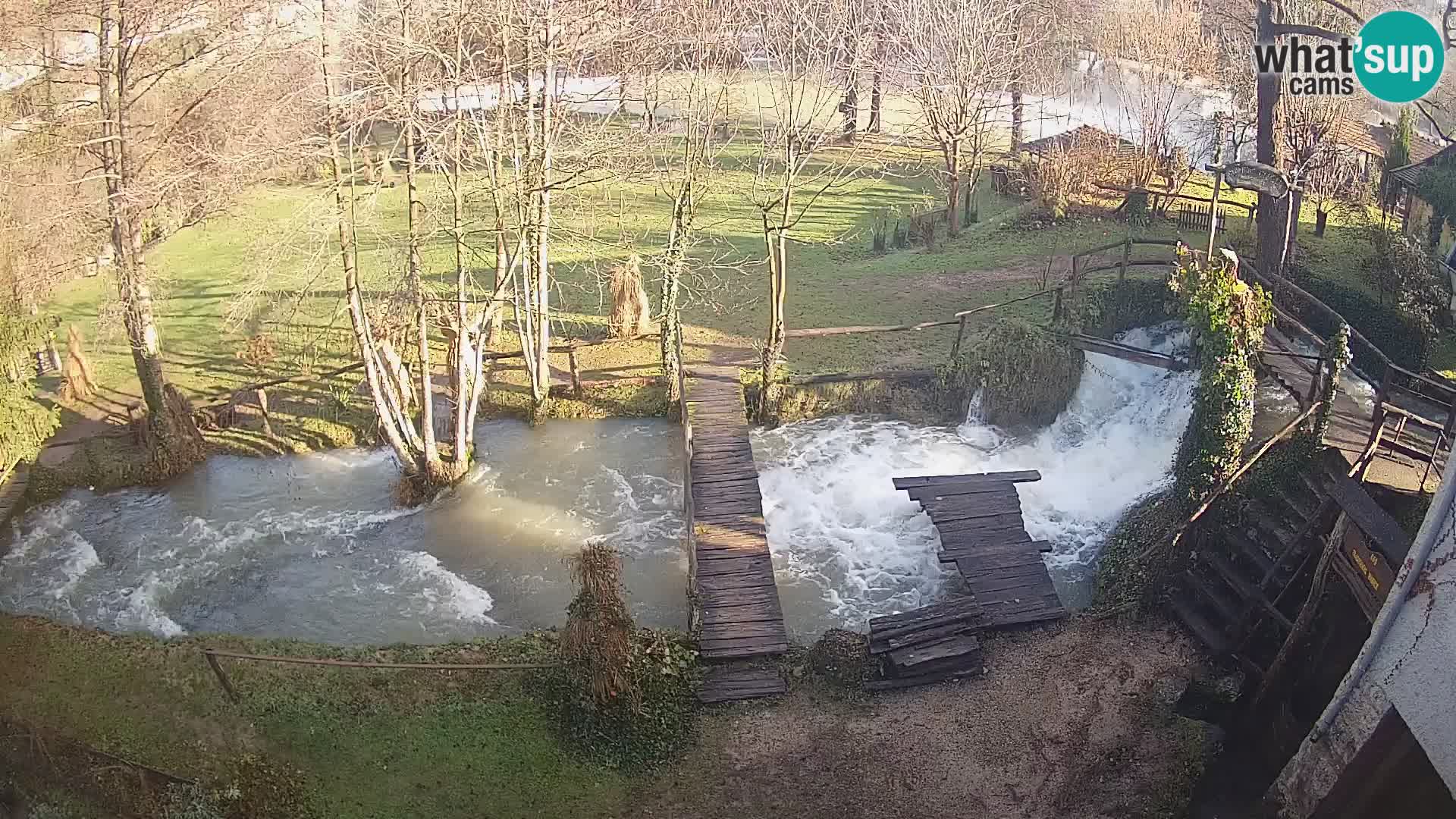 Lakes on the river Slunjčica in Rastoke