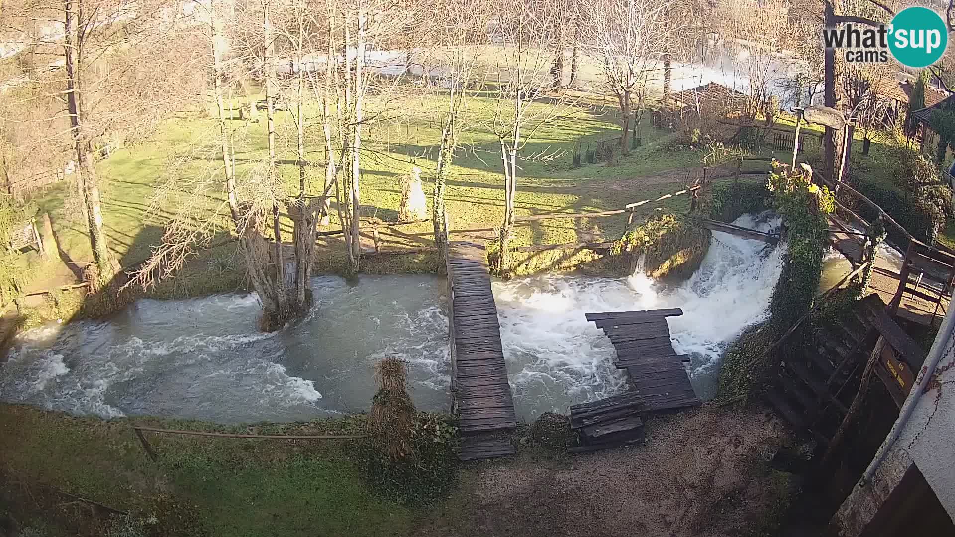 Lakes on the river Slunjčica in Rastoke