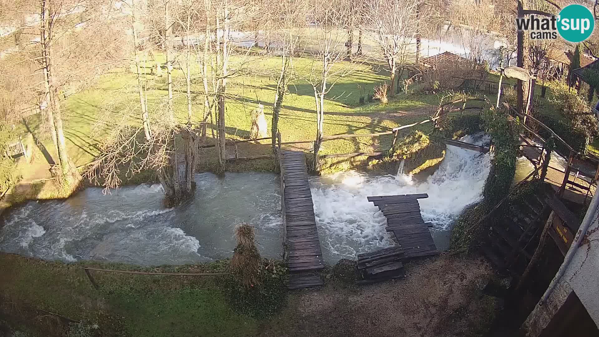 Lacs sur la rivière Slunjčica dans Rastoke