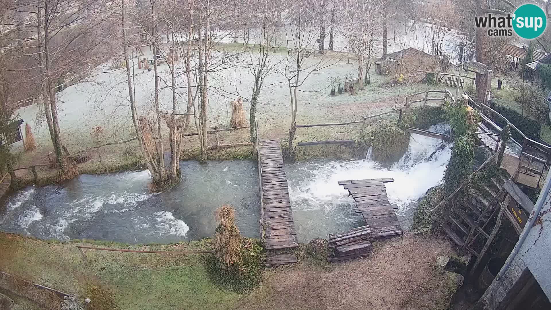 Lakes on the river Slunjčica in Rastoke