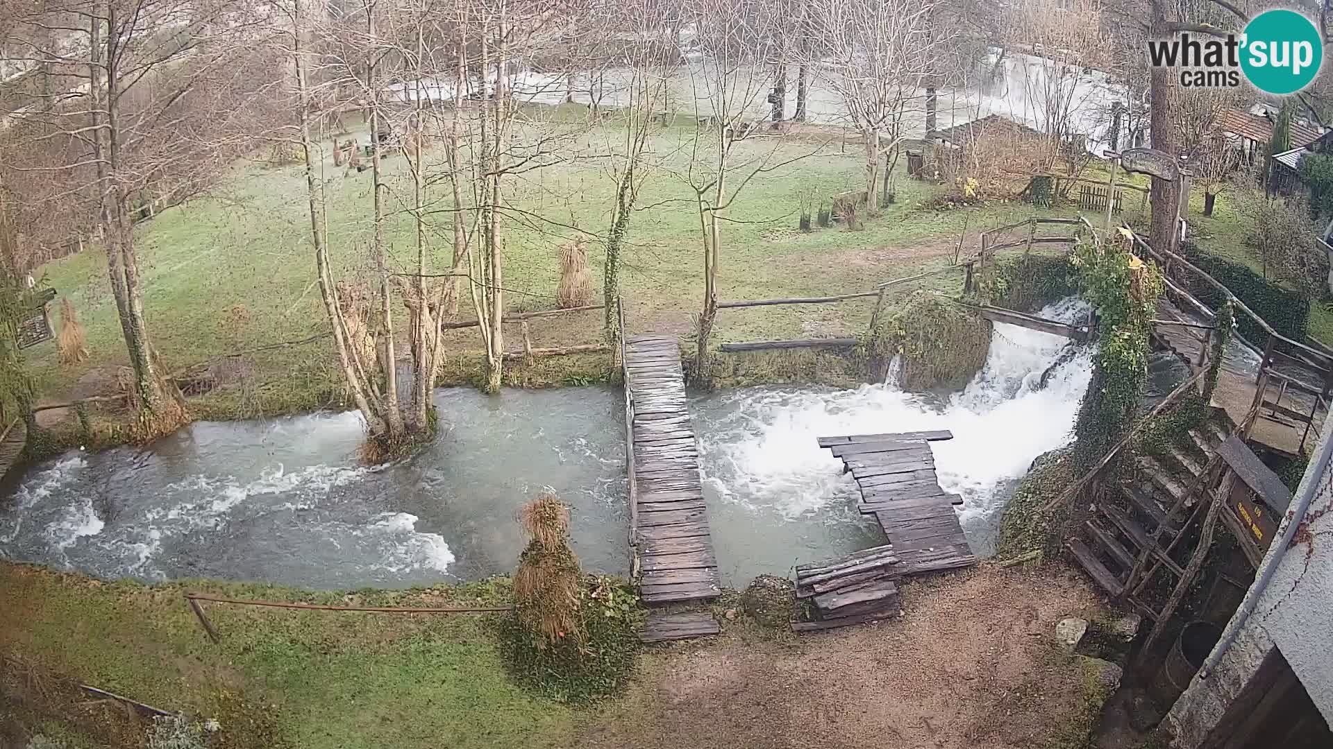 Lakes on the river Slunjčica in Rastoke