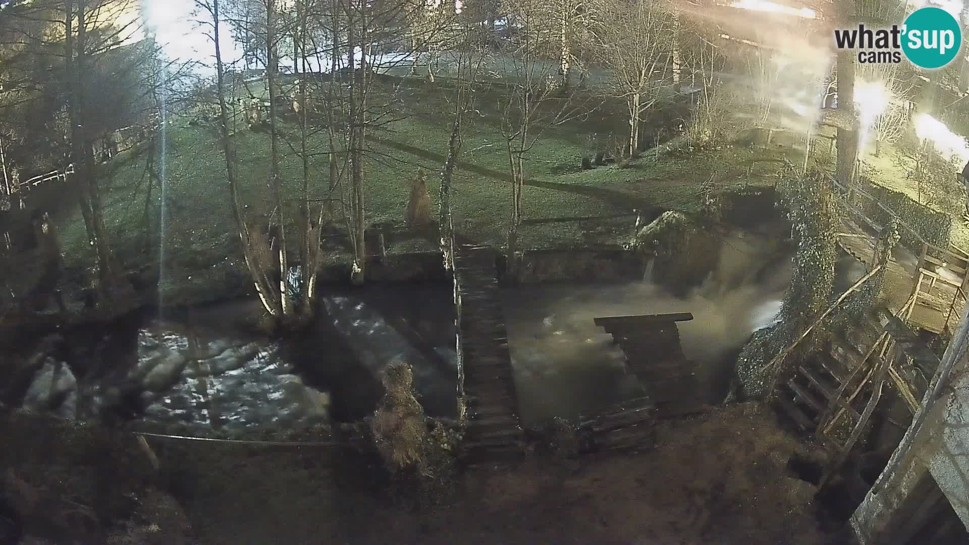 Lacs sur la rivière Slunjčica dans Rastoke