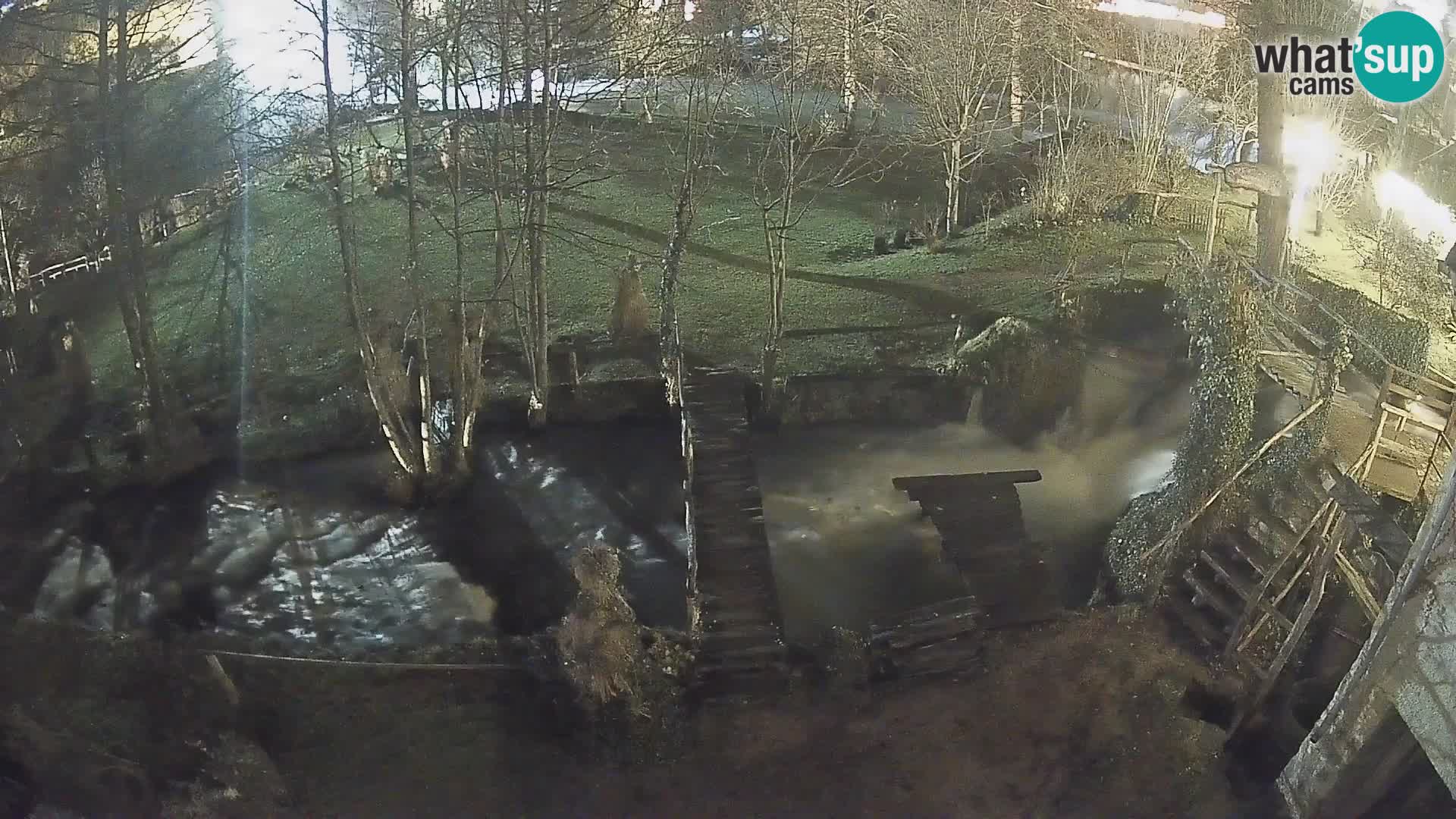 Lacs sur la rivière Slunjčica dans Rastoke