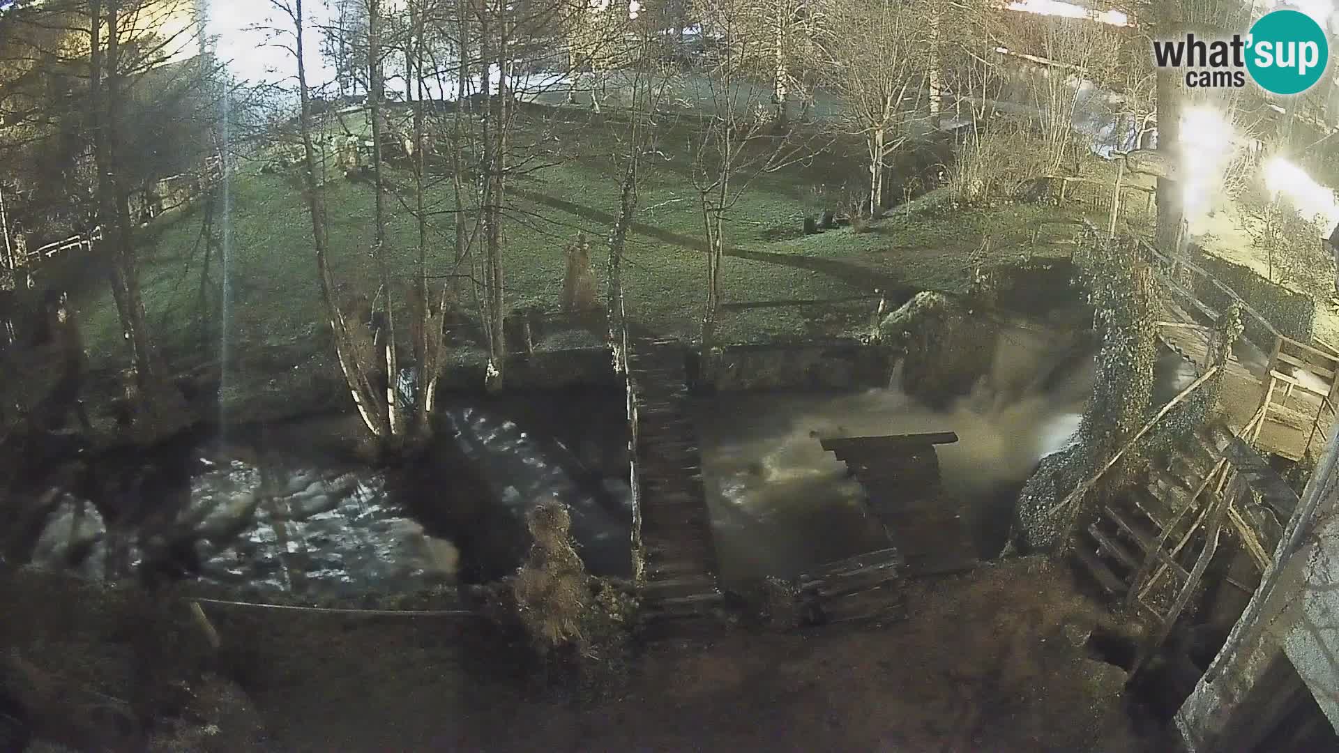 Lacs sur la rivière Slunjčica dans Rastoke