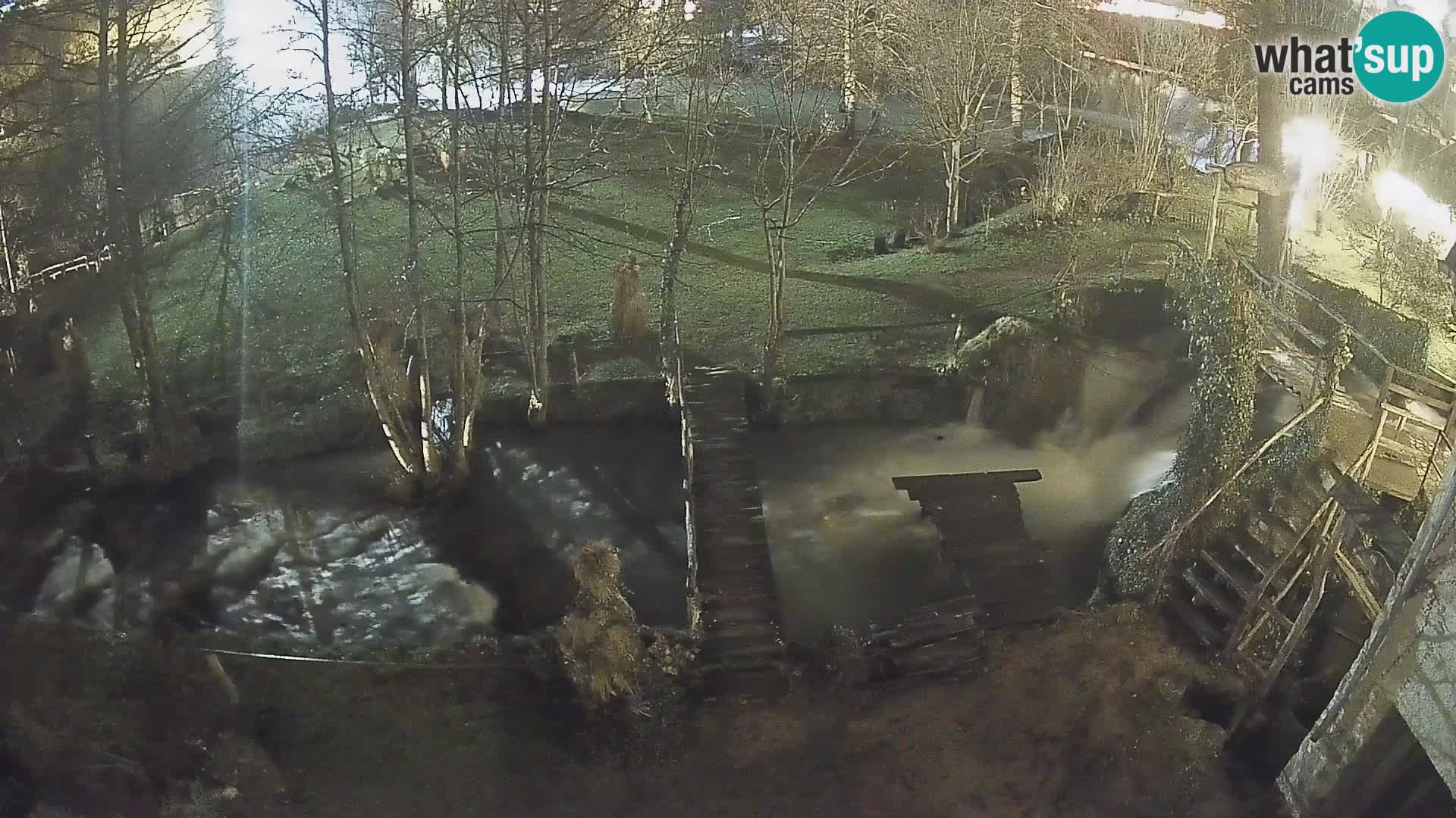 Lacs sur la rivière Slunjčica dans Rastoke