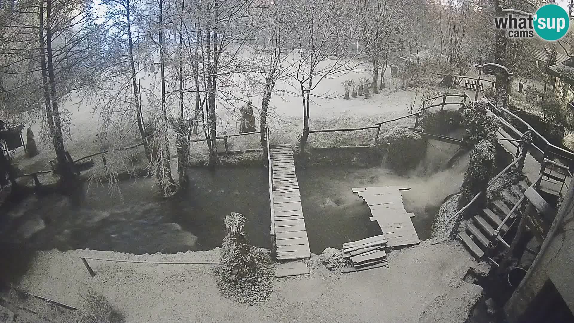 Lacs sur la rivière Slunjčica dans Rastoke