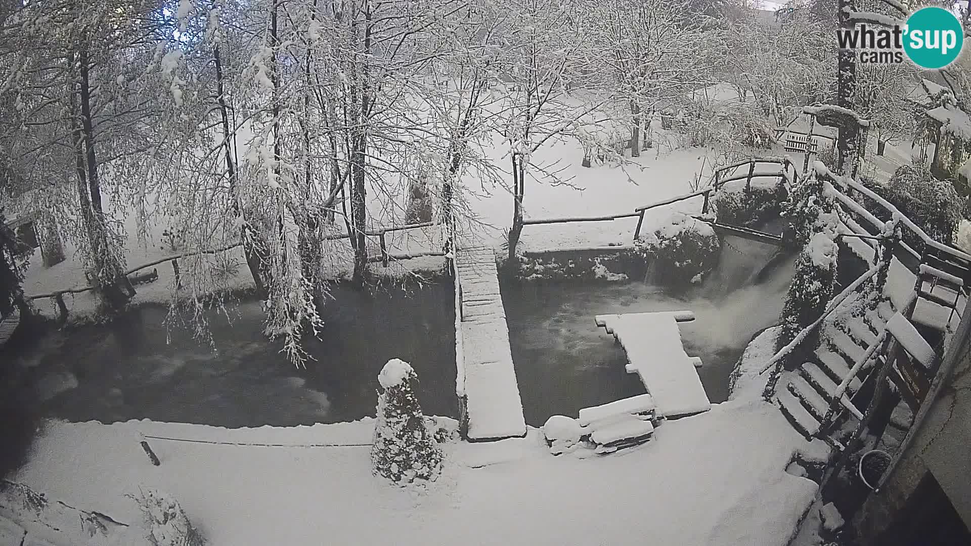 Lacs sur la rivière Slunjčica dans Rastoke