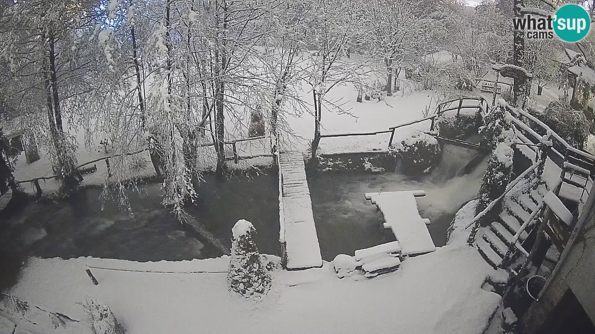 Laghi sul fiume Slunjčica a Rastoke