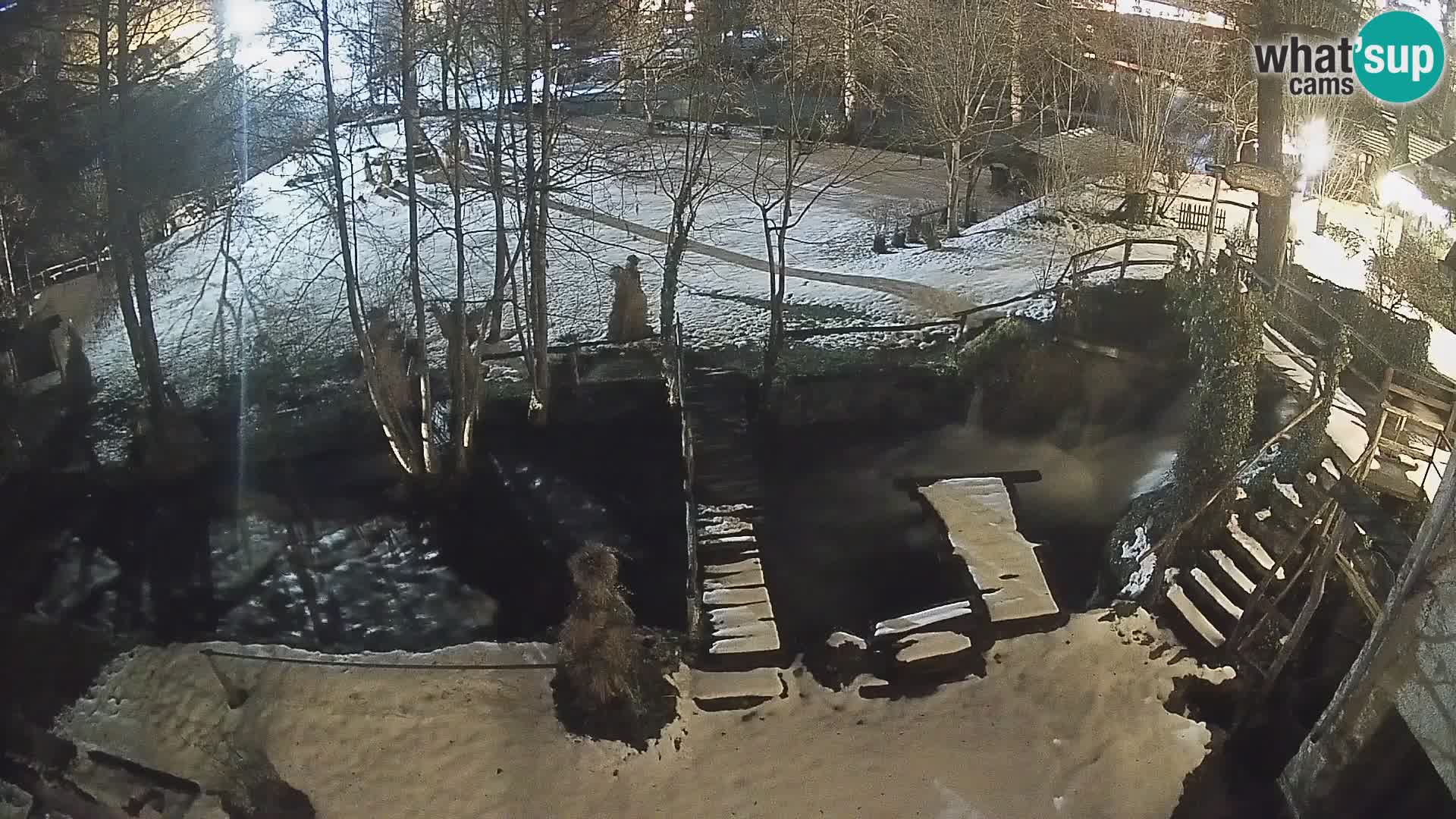 Seen auf dem Fluss Slunjčica in Rastoke