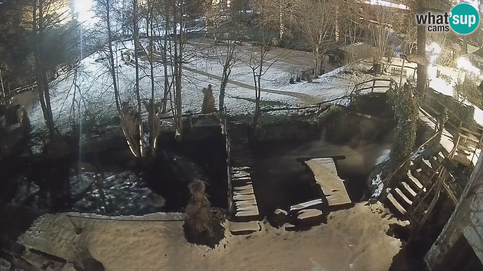 Lacs sur la rivière Slunjčica dans Rastoke