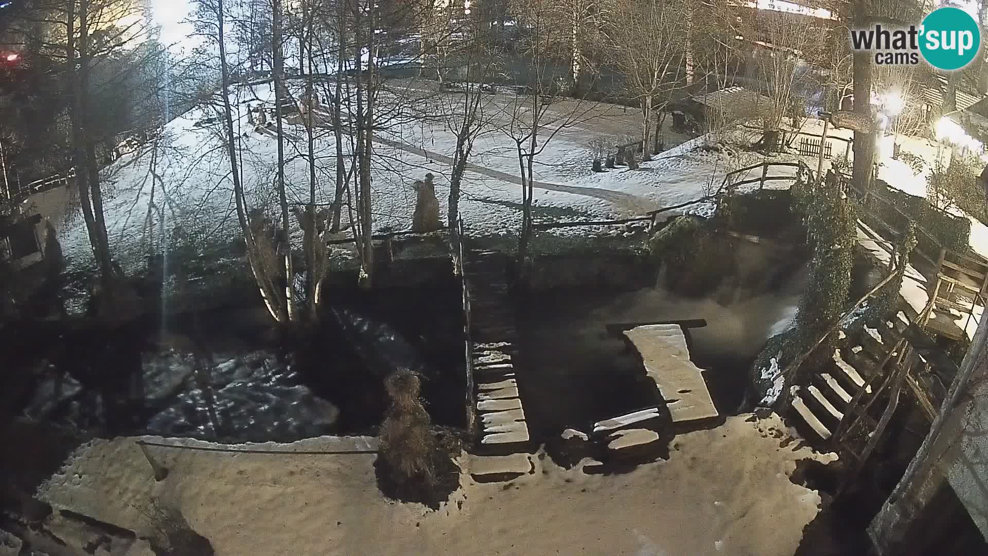 Lacs sur la rivière Slunjčica dans Rastoke