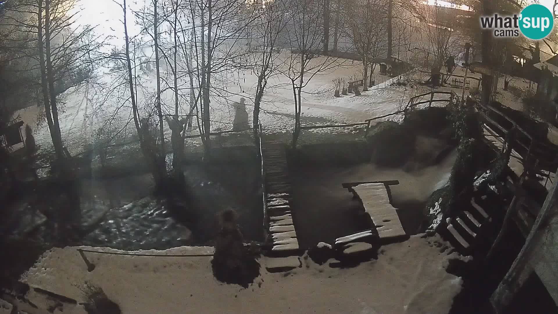 lagos en el río Slunjčica en Rastoke