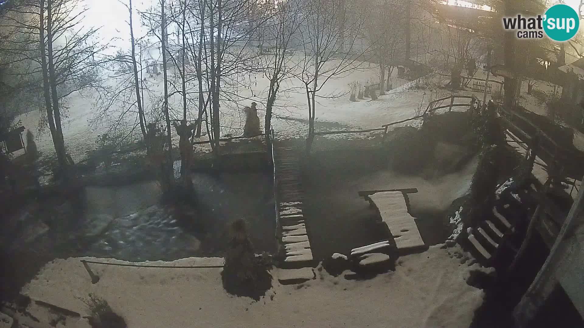 lagos en el río Slunjčica en Rastoke