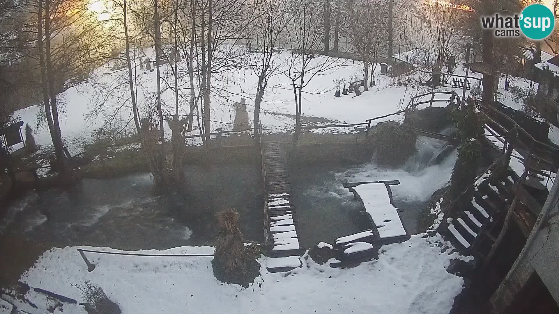 Lacs sur la rivière Slunjčica dans Rastoke