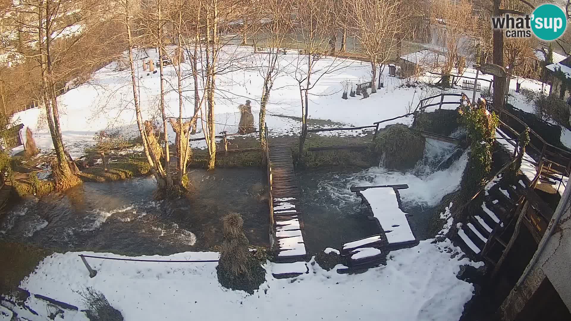 Lacs sur la rivière Slunjčica dans Rastoke