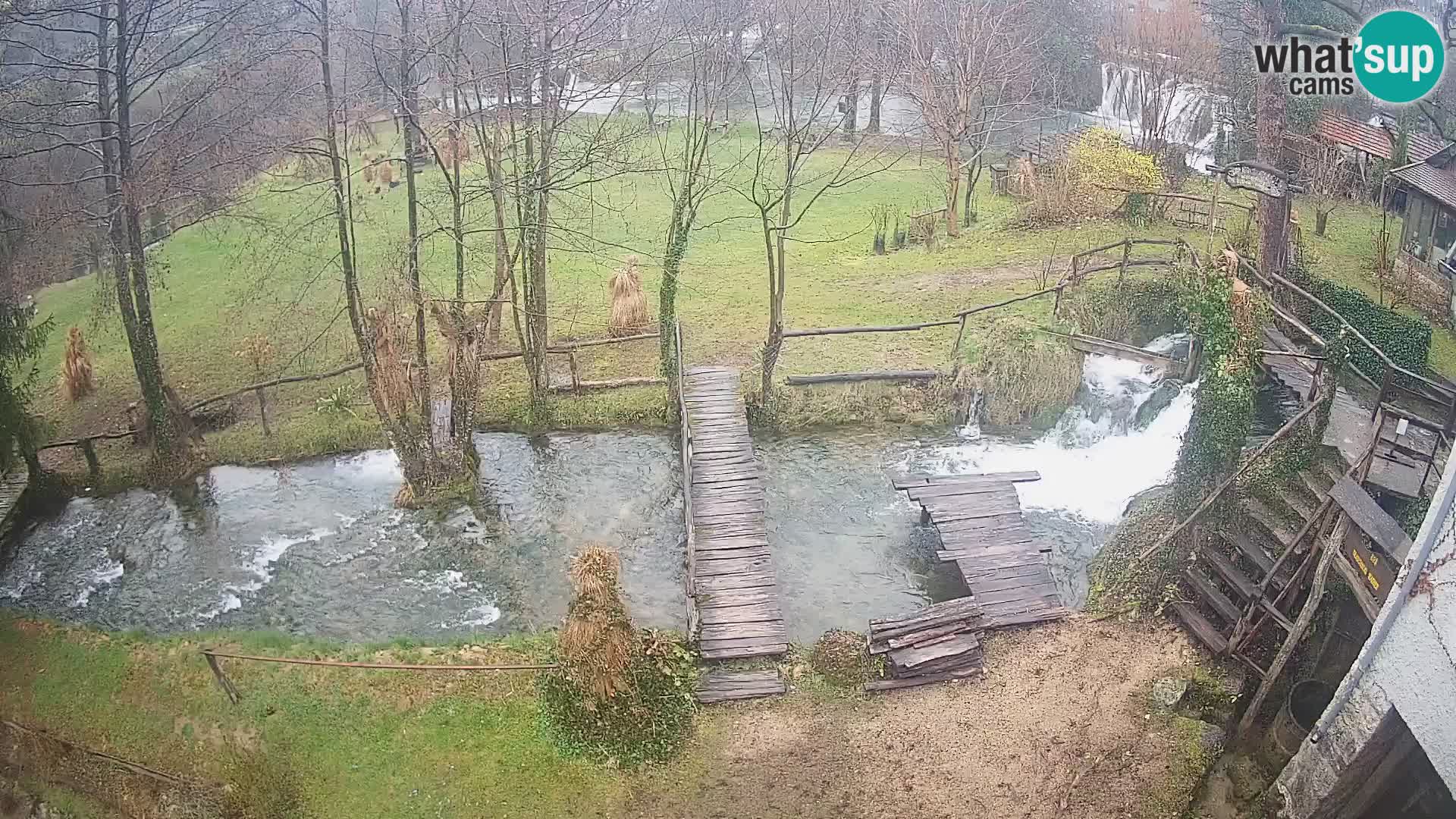 Lacs sur la rivière Slunjčica dans Rastoke