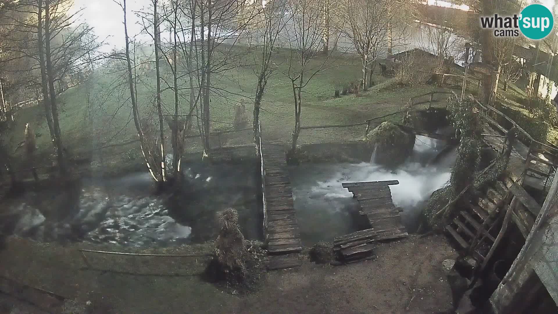 Lakes on the river Slunjčica in Rastoke