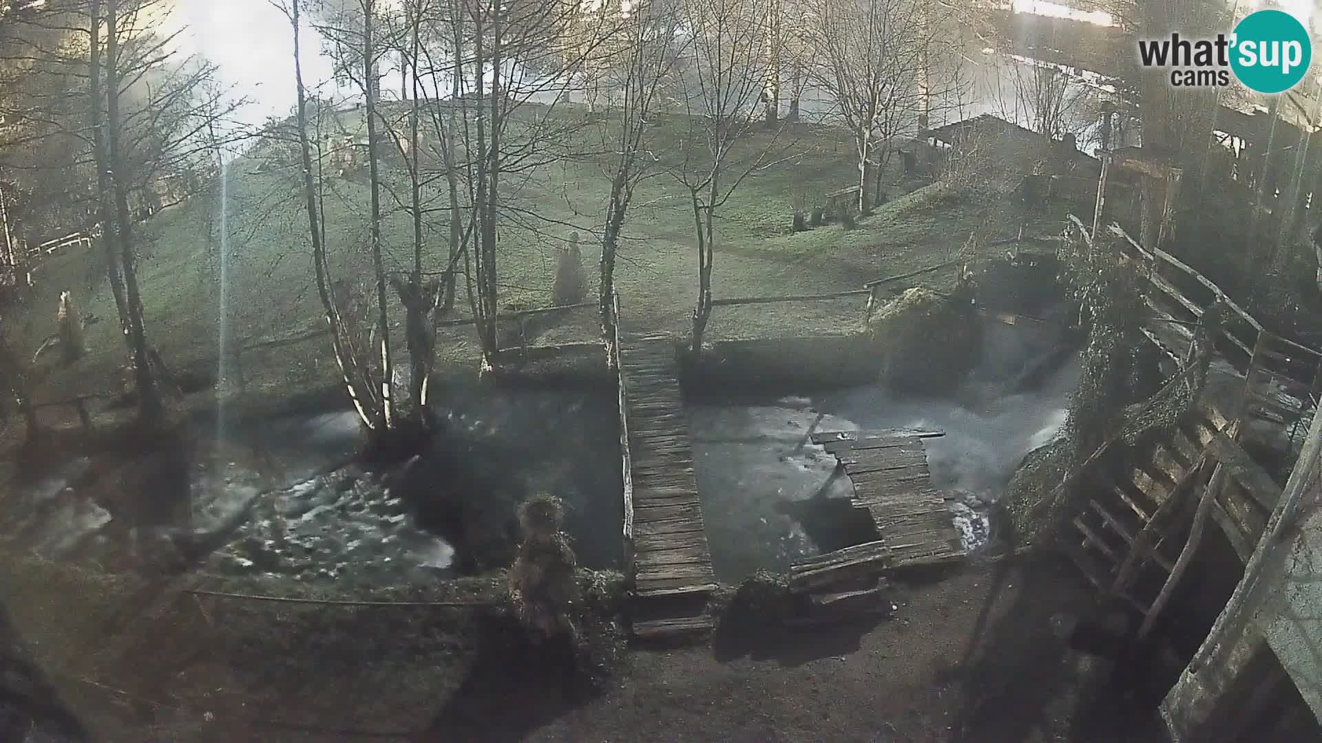 lagos en el río Slunjčica en Rastoke