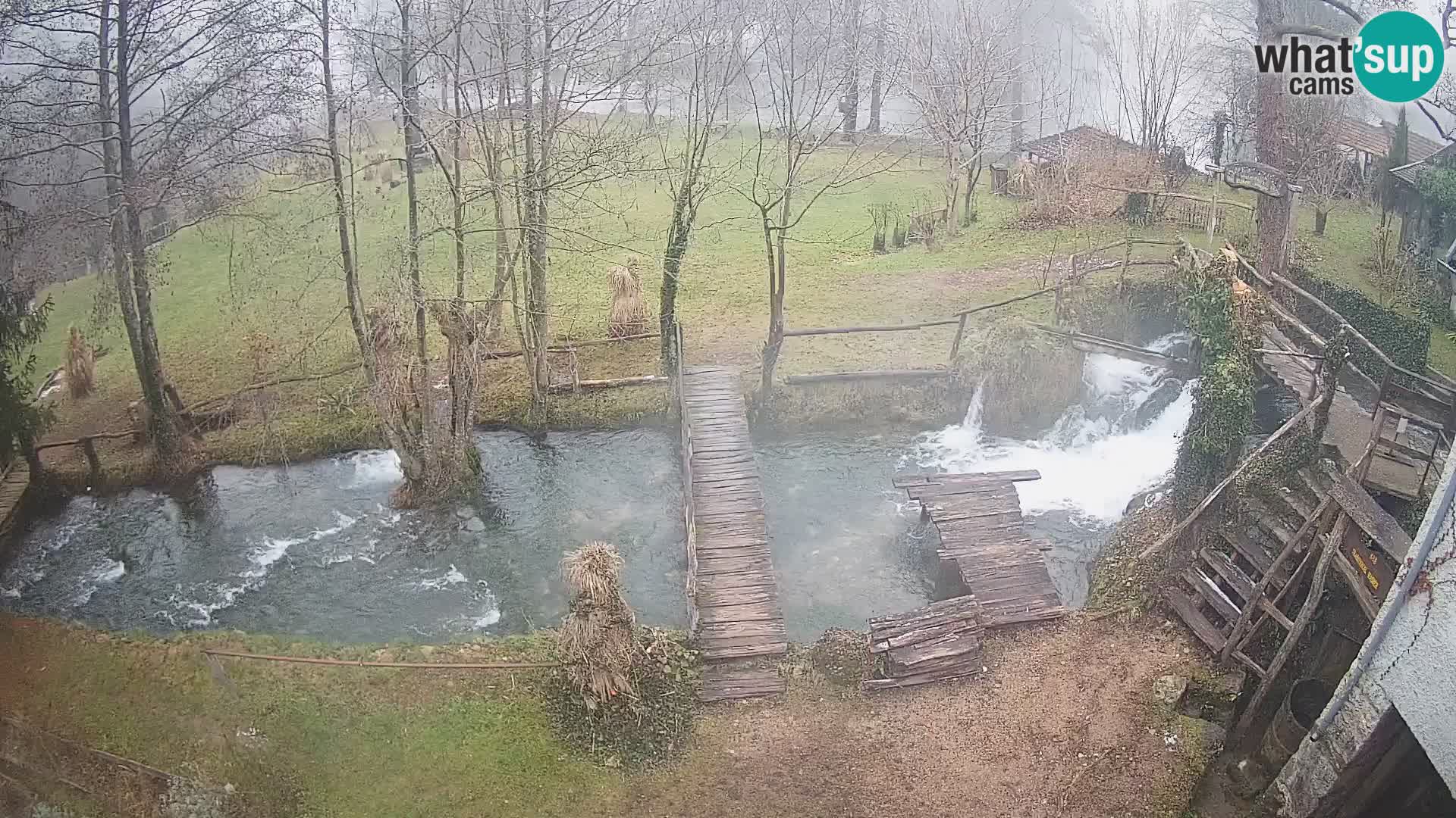 Jezera na rijeci Slunjčica u Rastokama