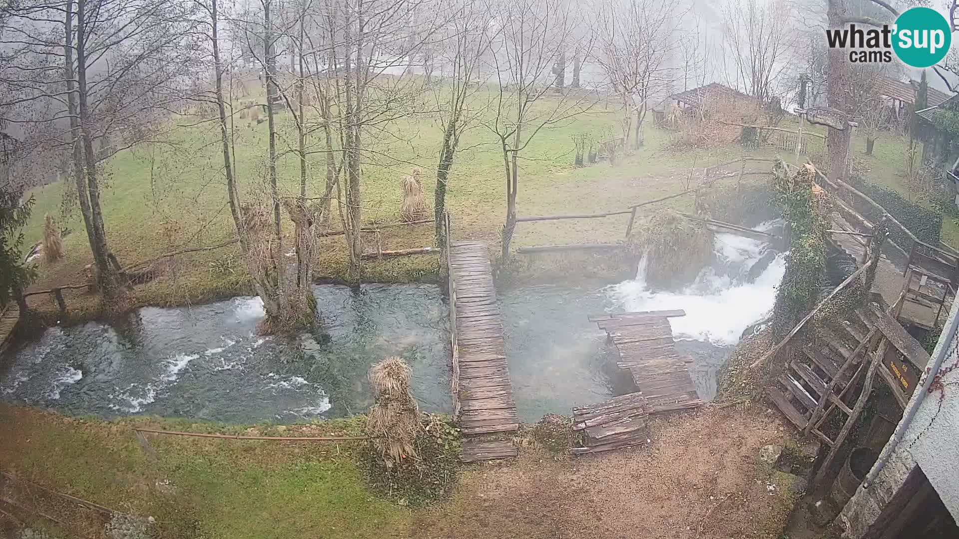 Jezera na rijeci Slunjčica u Rastokama