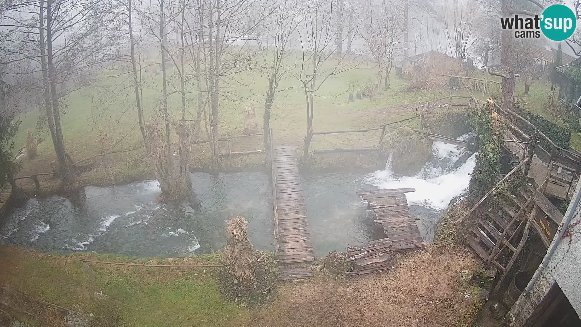 Jezera na rijeci Slunjčica u Rastokama