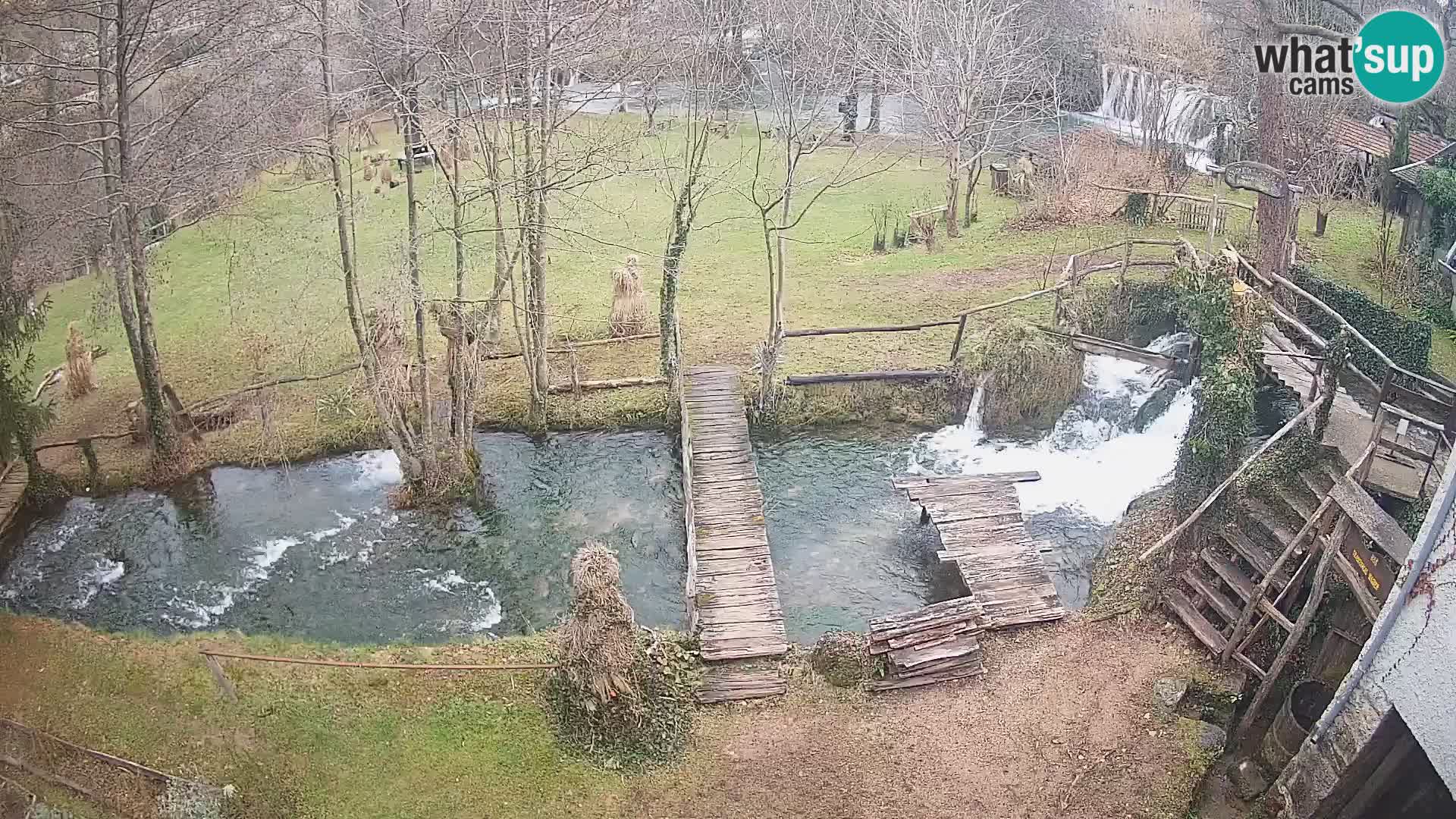 Jezera na reki Slunjčica v Rastokah