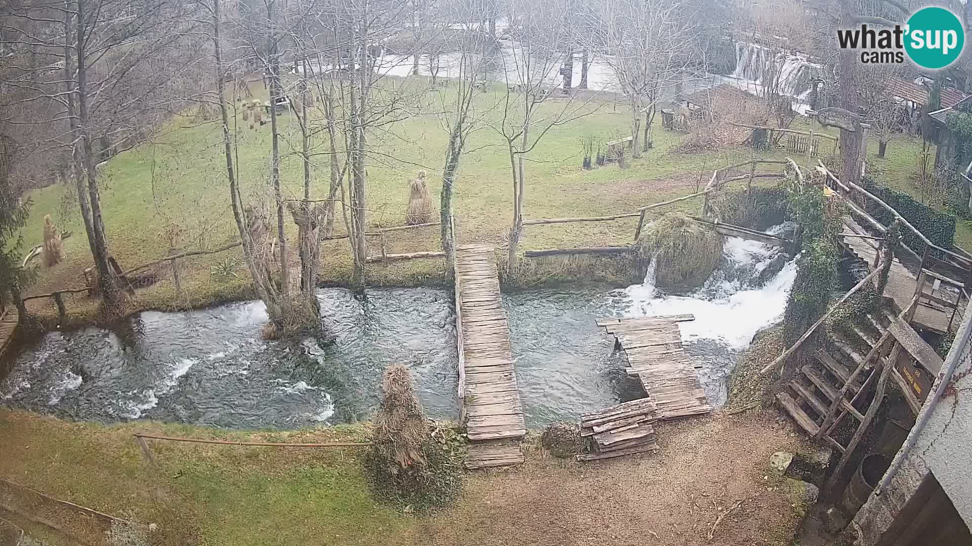 Jezera na reki Slunjčica v Rastokah