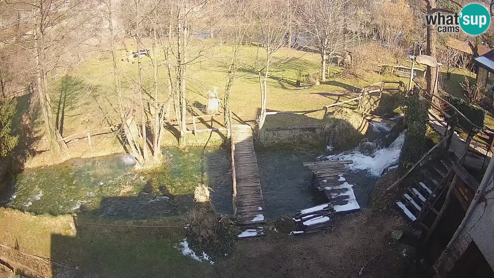 Seen auf dem Fluss Slunjčica in Rastoke