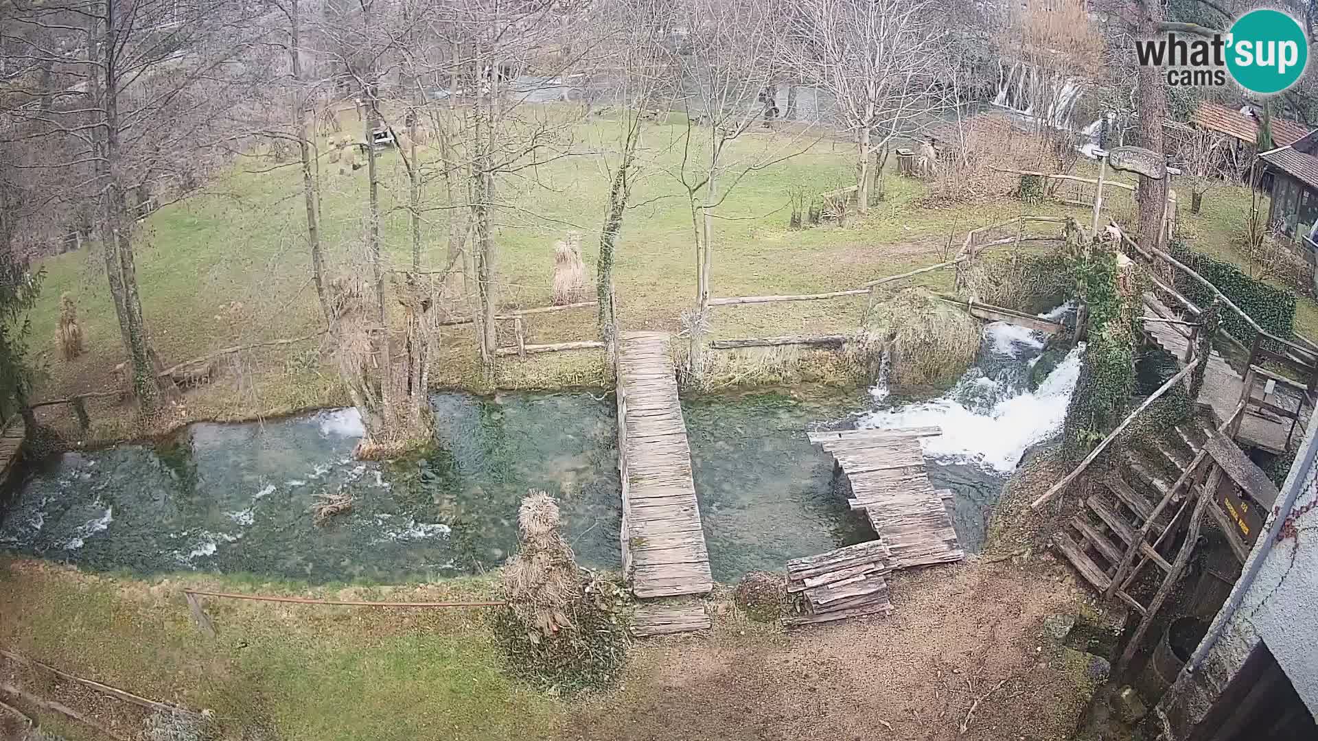 Lakes on the river Slunjčica in Rastoke