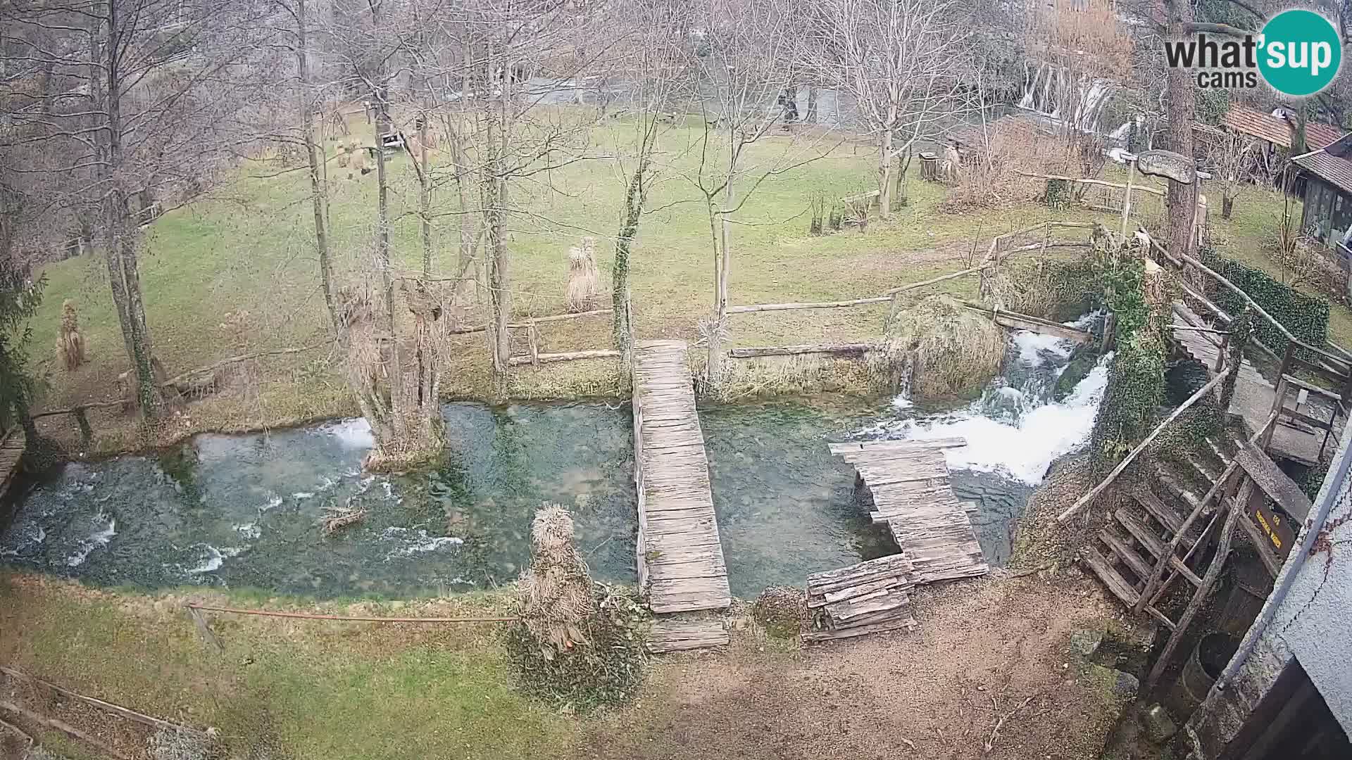 Lakes on the river Slunjčica in Rastoke