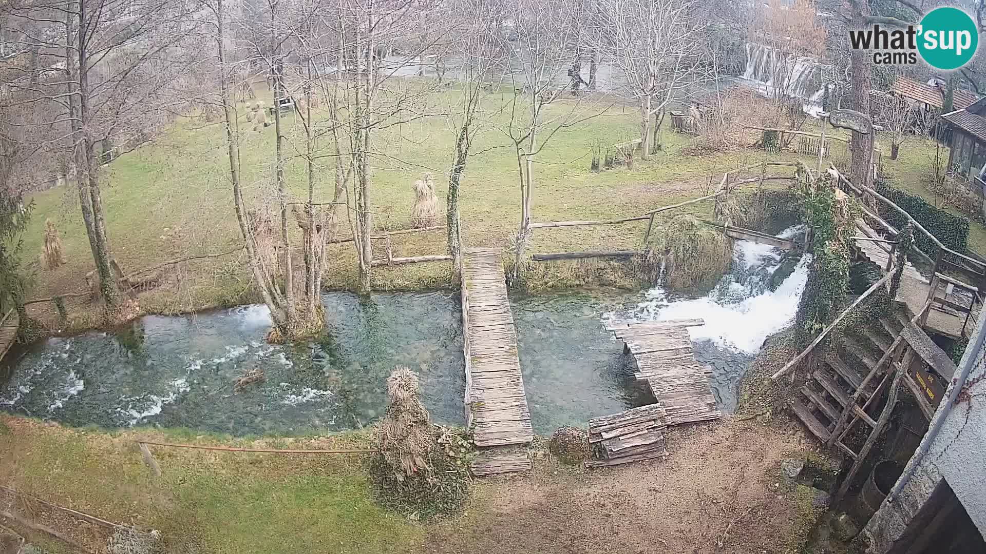 Jezera na reki Slunjčica v Rastokah