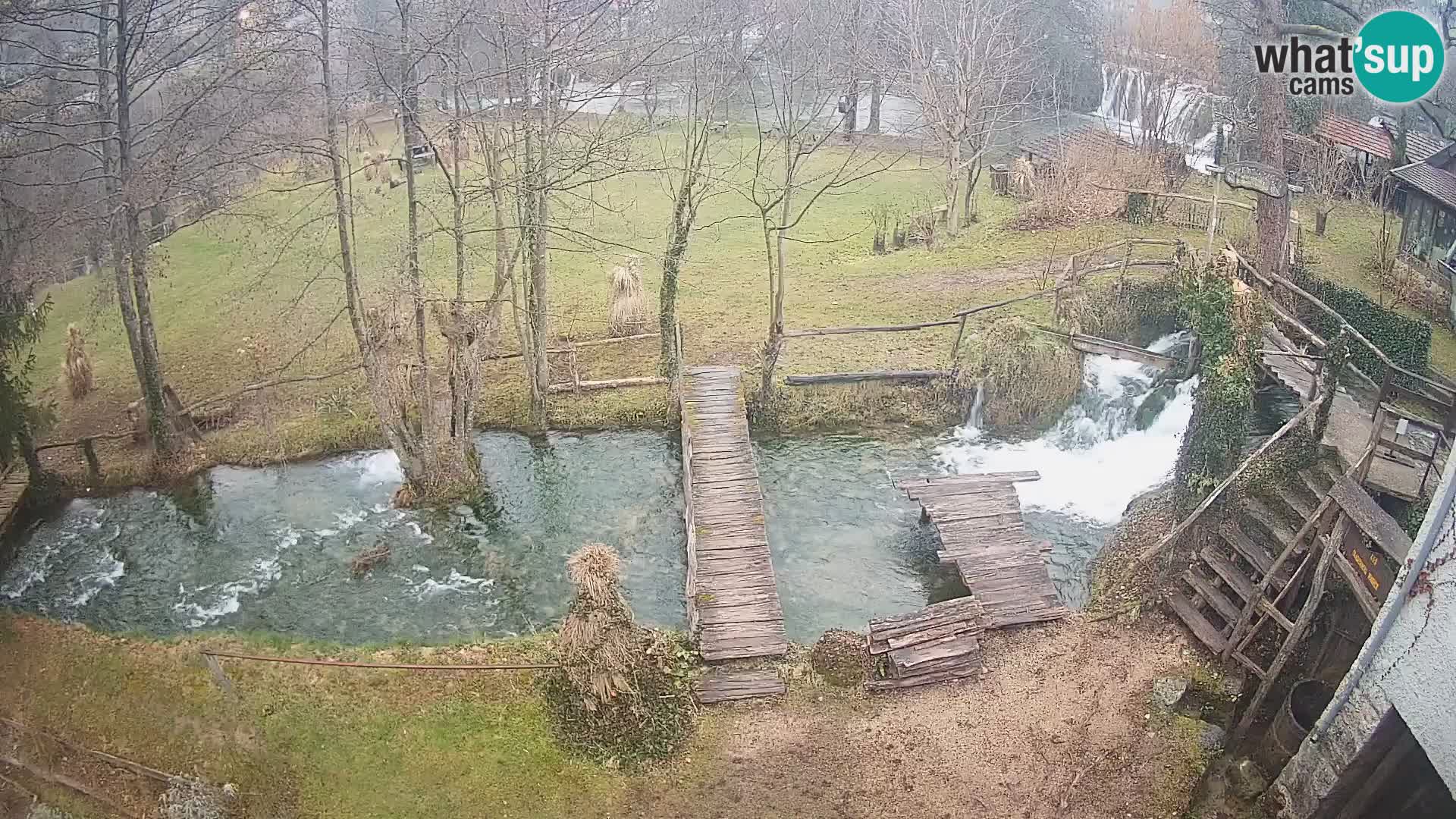 Lacs sur la rivière Slunjčica dans Rastoke